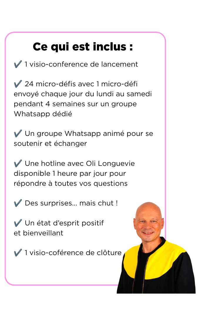 Programme Smilers - Du 1er au 31 juillet